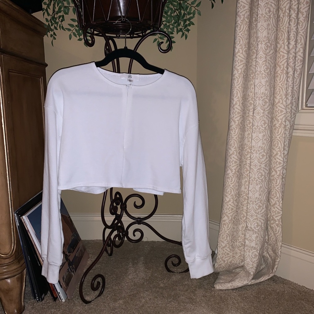 Missguided White Long Sleeve